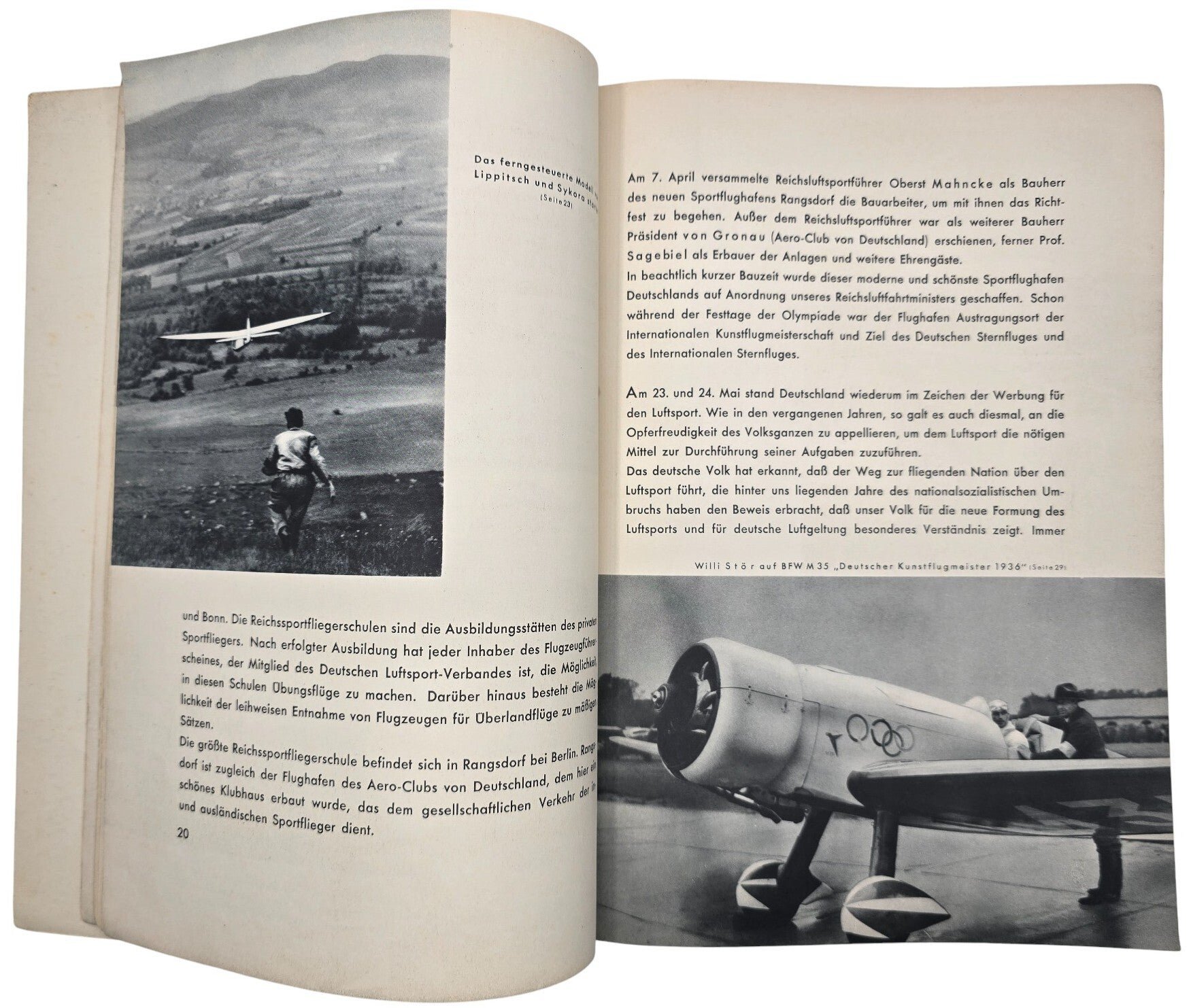 Original WW2 German DLV Brochure - Deutscher Luftsport (1936 1937) — image 4