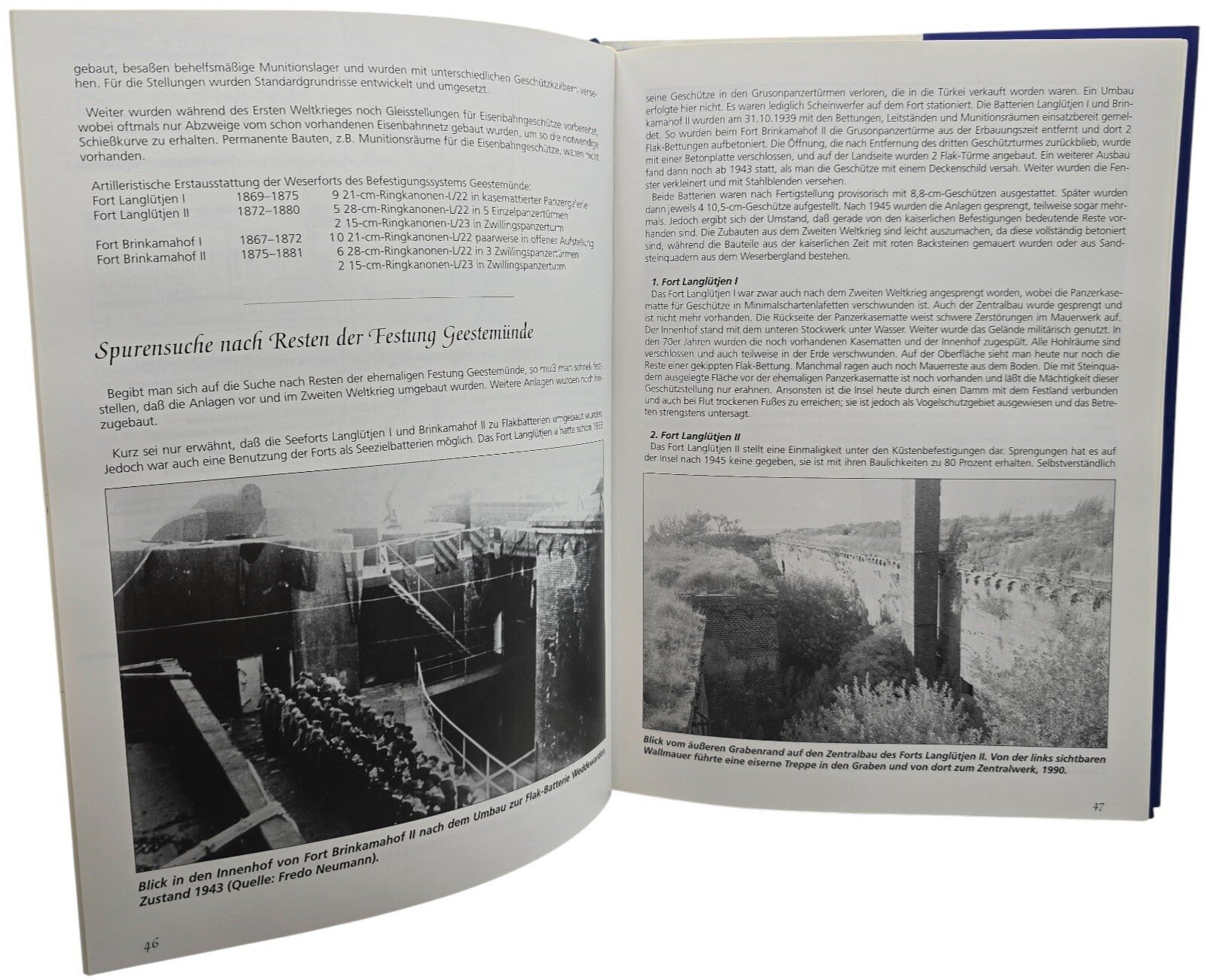 Original German Book – Festungsbau an Nordsee und Ostsee: Die Geschichte der deutschen Küstenbefestigungen bis 1918, Frank Gosch (2003) — image 2
