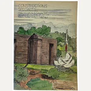 Original French Book – Constructions spéciales, Roland Hautefeuille (1985)