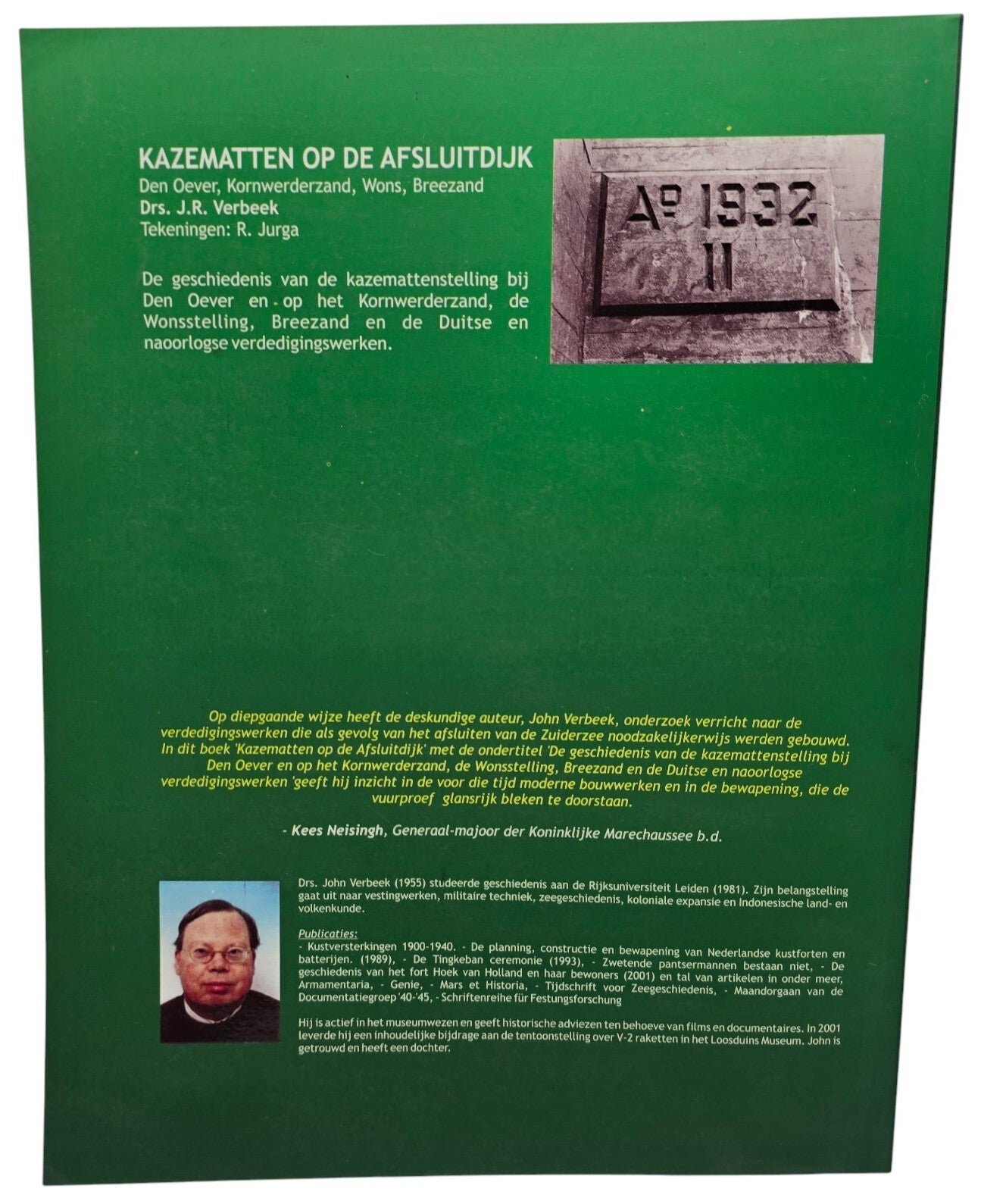 Original Dutch Book – Kazematten op de Afsluitdijk – Drs. J.R. Verbeek (2012) — image 4