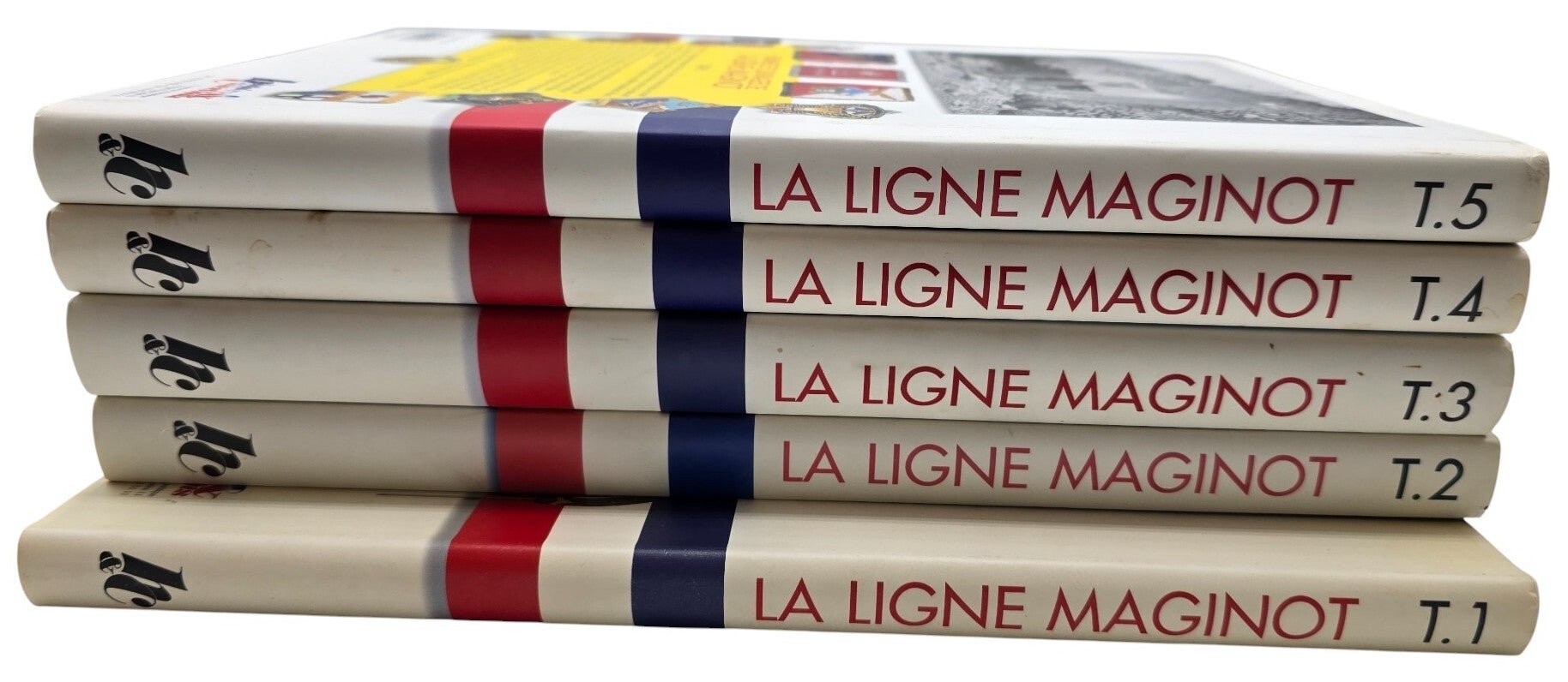 Original French Book Set – Hommes et ouvrages de la Ligne Maginot (Tomes 1–5), Jean-Yves Mary, Alain Hohnadel, Jacques Sicard (2000 - 2009) — image 2
