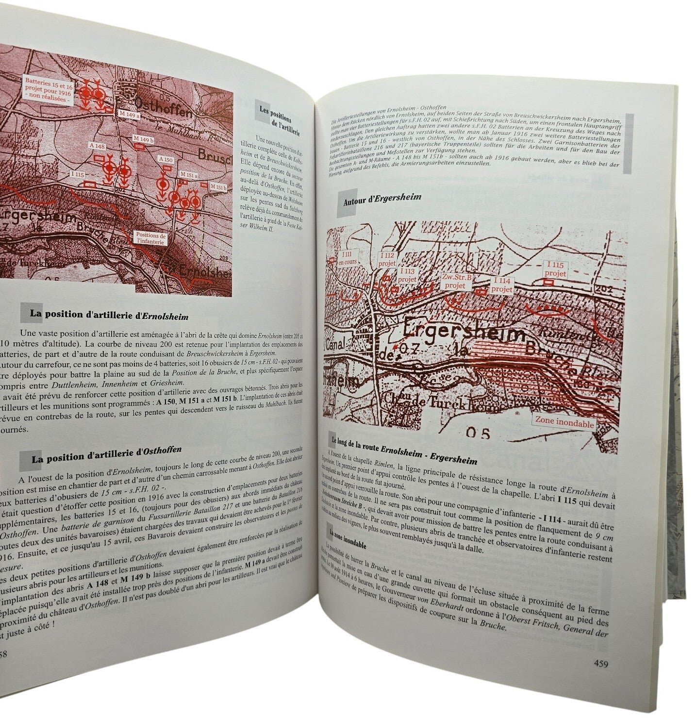 Original French Book – De la ceinture fortifiée de Strasbourg à la position de la Bruche 1870–1918, Philippe Burtscher (1999) — image 4