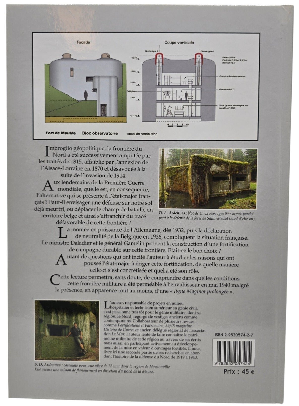 Original French Book – Le Nord, Frontière militaire – Tome 2: L'organisation défensive de Dunkerque à Mézières 1919–1940, Julien Depret (2004) — image 4