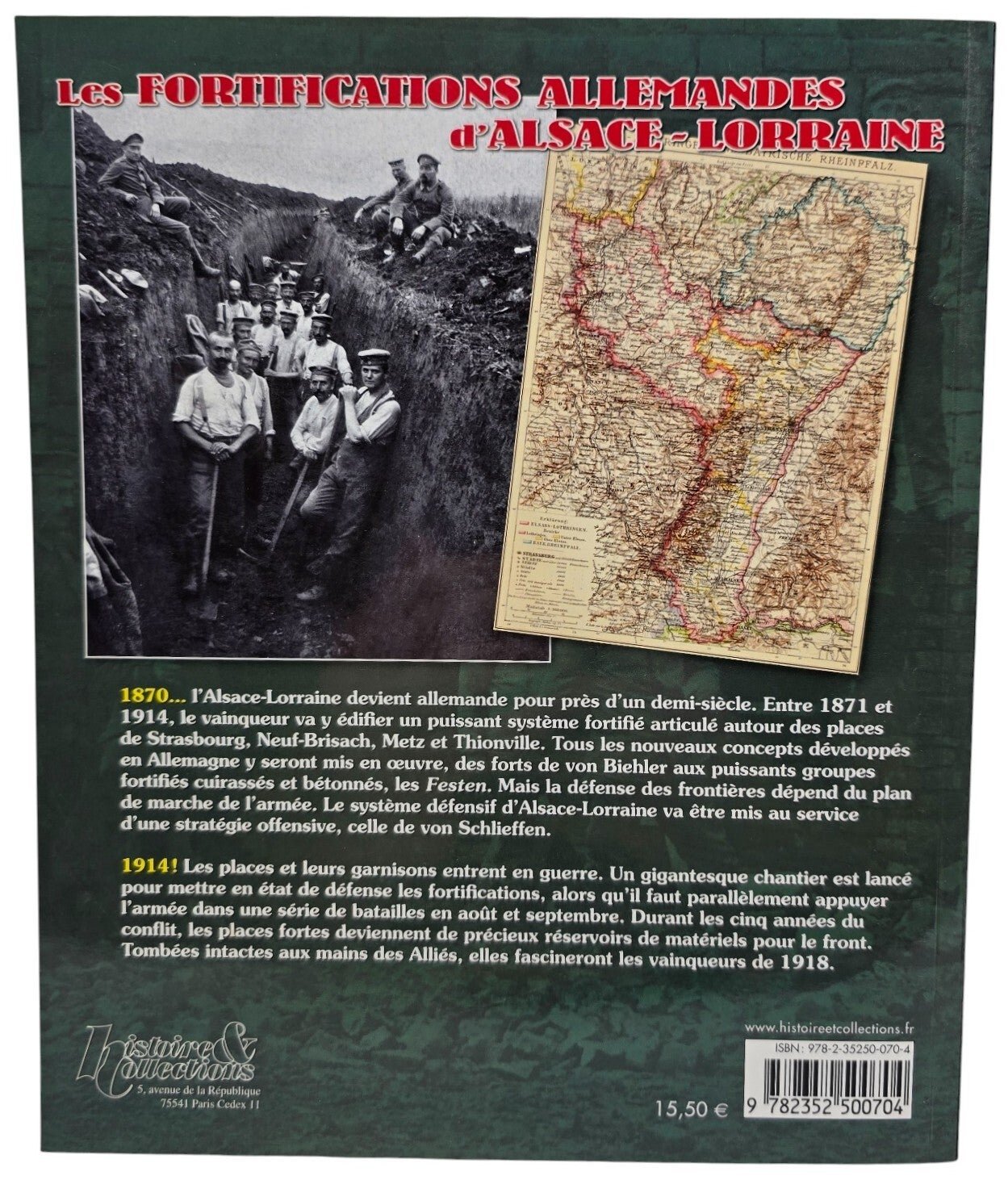 Original French Brochure – Les fortifications allemandes d'Alsace-Lorraine 1870-1918, Philippe Burtscher & François Hoff (2008) — image 4