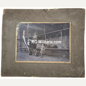 Original WW1 Dutch Indies Photo - KNIL pilot Johan Engelbert …