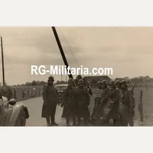 Original WW2 German Photo - German soldiers at the Dutch …