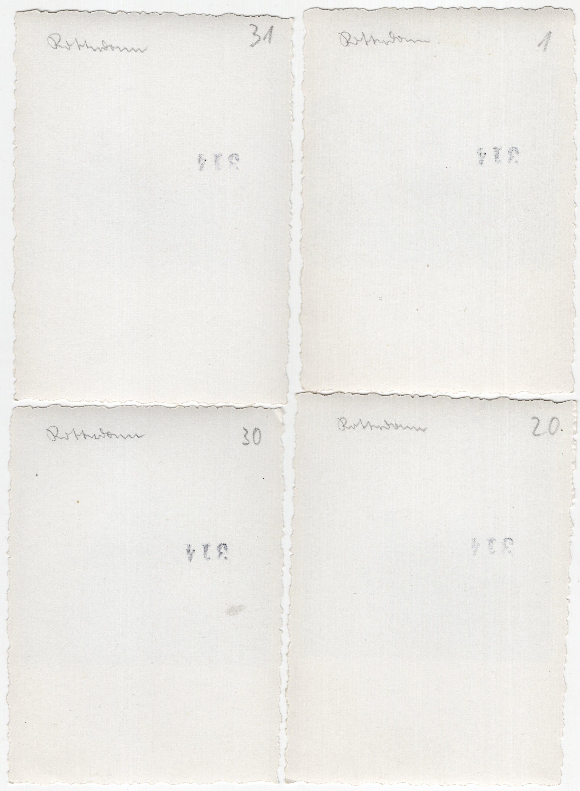 Original WW2 German Photo - German soldiers visiting the ruins in Rotterdam, Holland (1940) — image 2