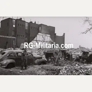 Original WW2 German Photo - Waffen SS soldier at the …