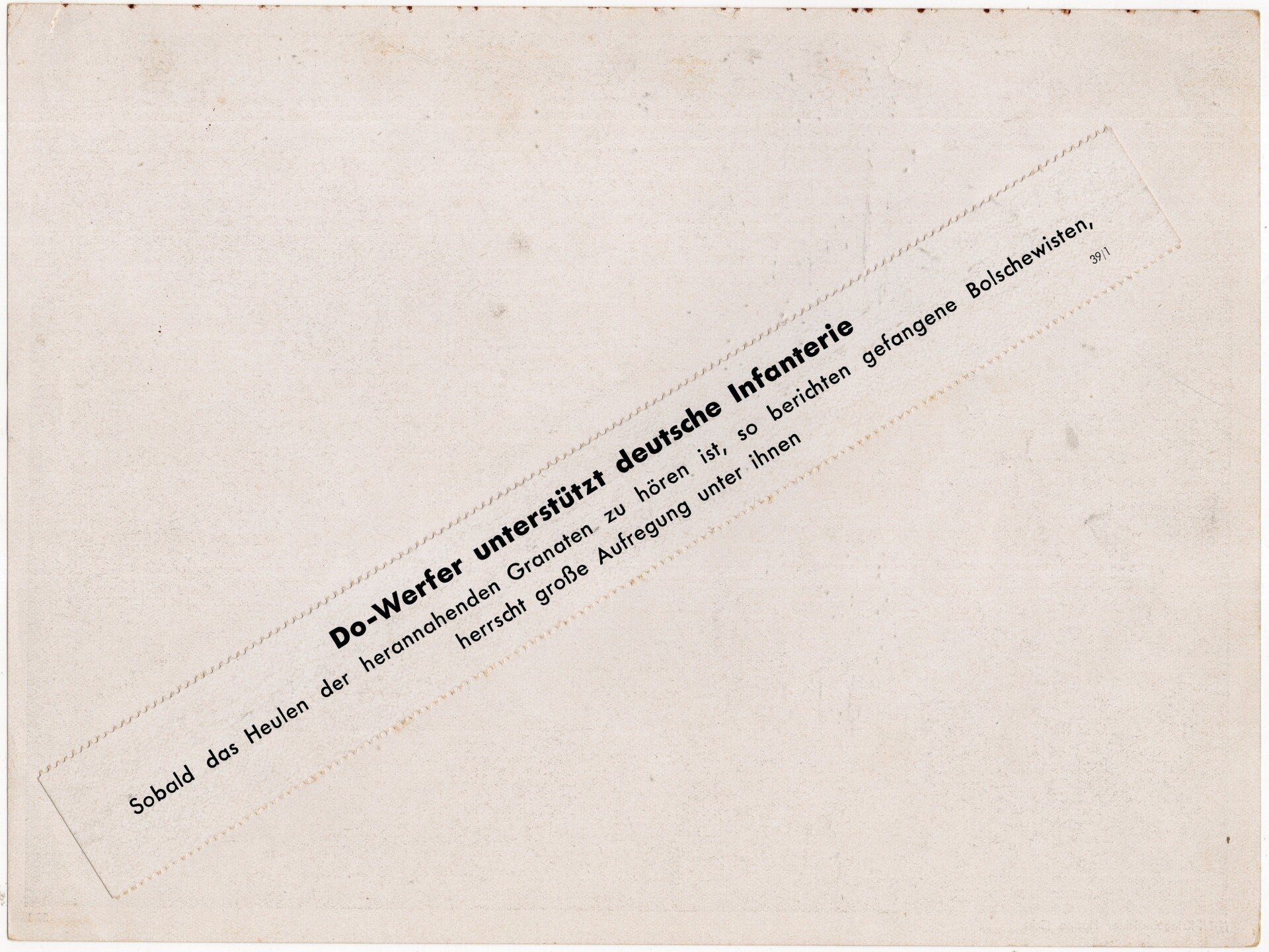 Original WW2 German Waffen SS Bilderdienst Press Photo - Nebelwerfer at the front — image 2