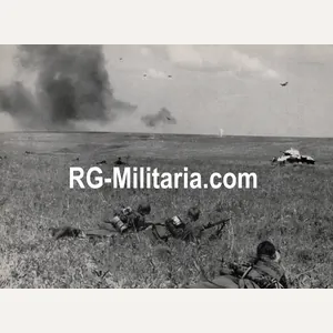 Original WW2 German Waffen SS Bilderdienst Press Photo - SS …