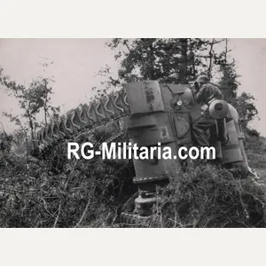 Original WW2 German Waffen SS Bilderdienst Press Photo - SS …