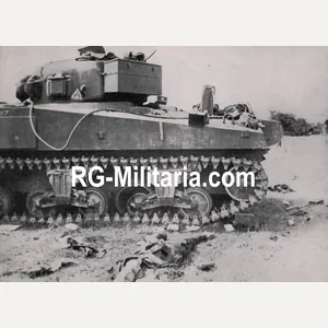 Original WW2 German Waffen SS Bilderdienst Press Photo - KIA …