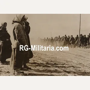 Original WW2 German Press Photo - Woman crying for Soviet …