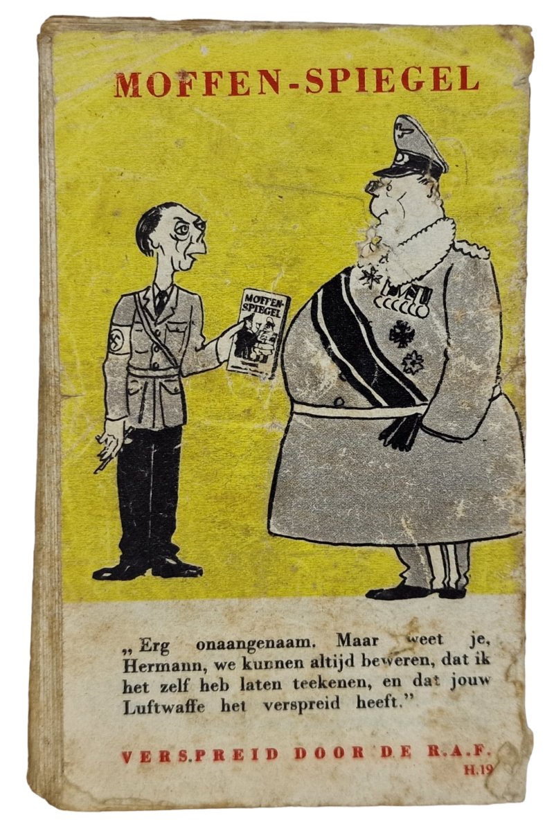 Original WW2 Dutch Leaflet - H 19 Moffenspiegel (1942) — image 6