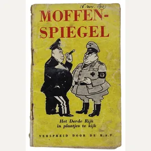 Original WW2 Dutch Leaflet - H 19 Moffenspiegel (1942)