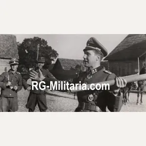 Original WW2 German Waffen SS Press Photo - Estonian Waffen …