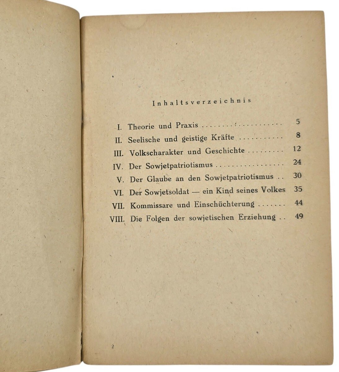 Original WW2 German Waffen SS Brochure - Der Sowjetische Soldat, Der Reichsführer SS, SS-Hauptamt — image 3