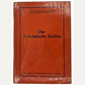 Original WW2 German Waffen SS Brochure - Der Sowjetische Soldat, …