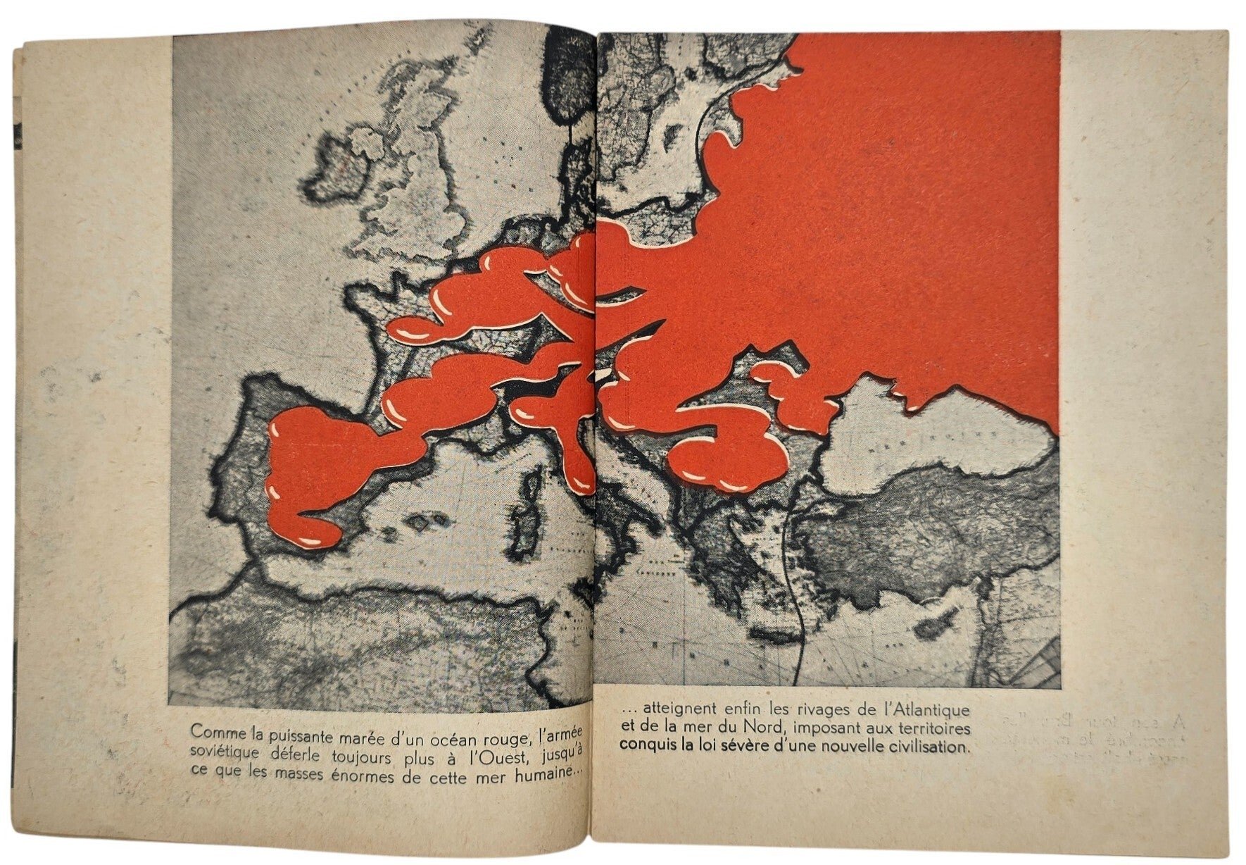 Original WW2 Walloon Waffen SS Brochure - Tempête sur l'Europe — image 2