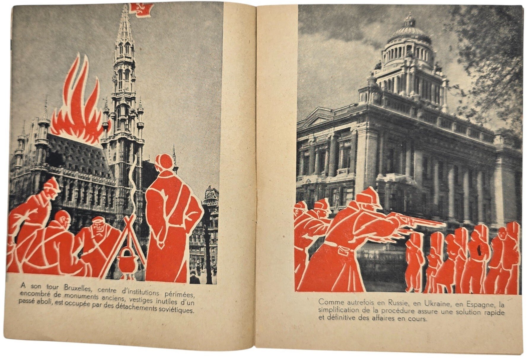 Original WW2 Walloon Waffen SS Brochure - Tempête sur l'Europe — image 3