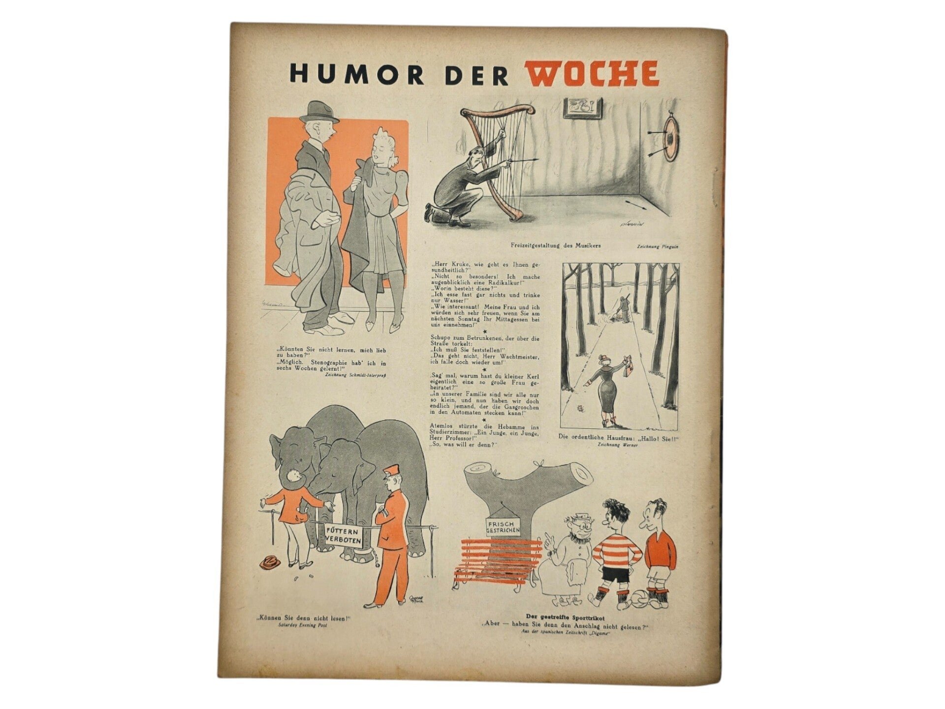 Original WW2 German Magazine - Die Woche No. 41, SS Totenkopf Spahtrupführer (1941) — image 4