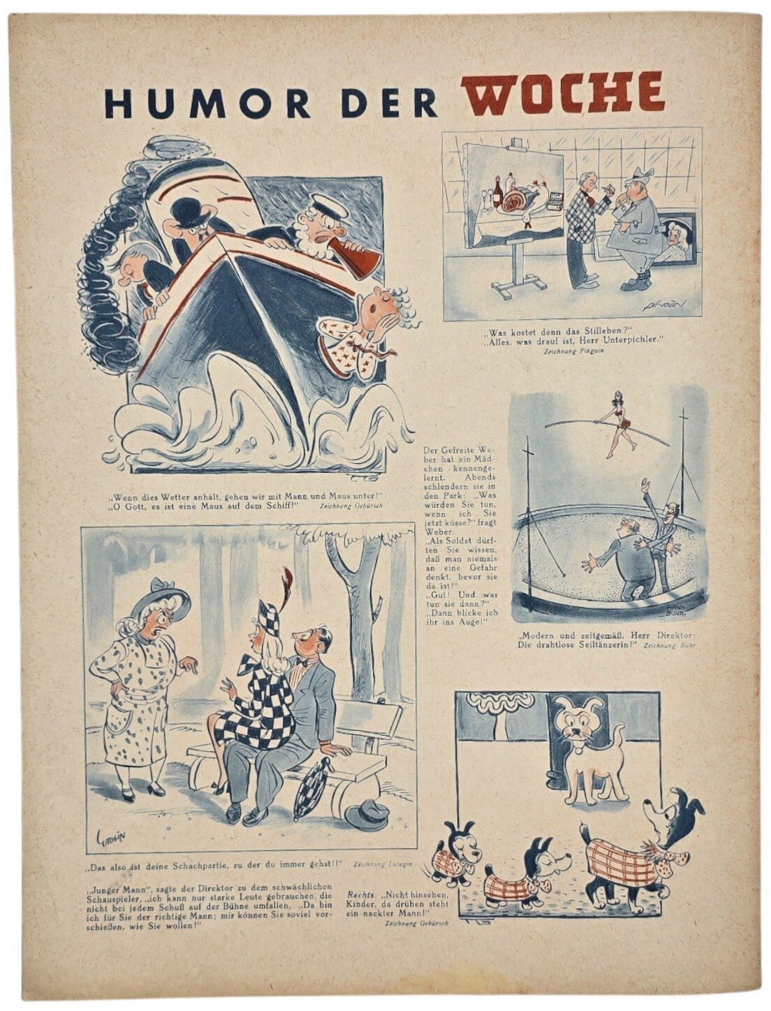 Original WW2 German Magazine - Die Woche No. 45, Nachrichtenhelferin (1942) — image 4