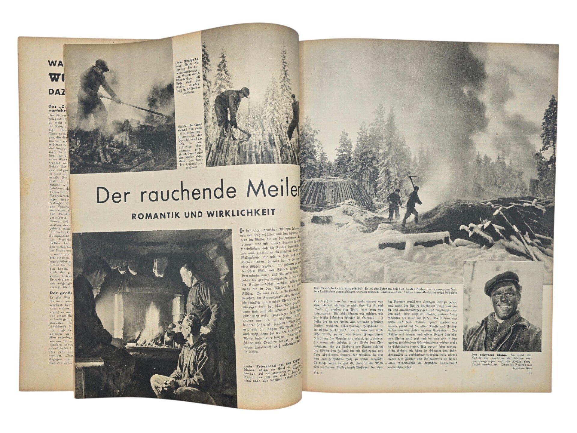 Original WW2 German Magazine - Die Woche No. 2, MG-Schütze (1943) — image 3