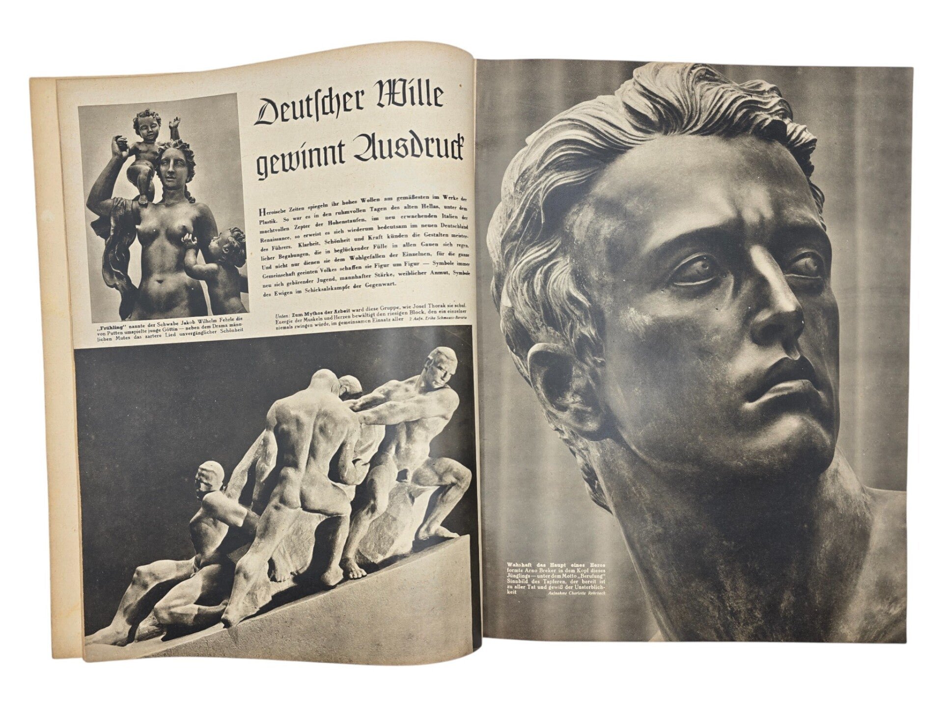 Original WW2 German Magazine - Die Woche No. 4, 10 Years of NSDAP rule (1943) — image 3
