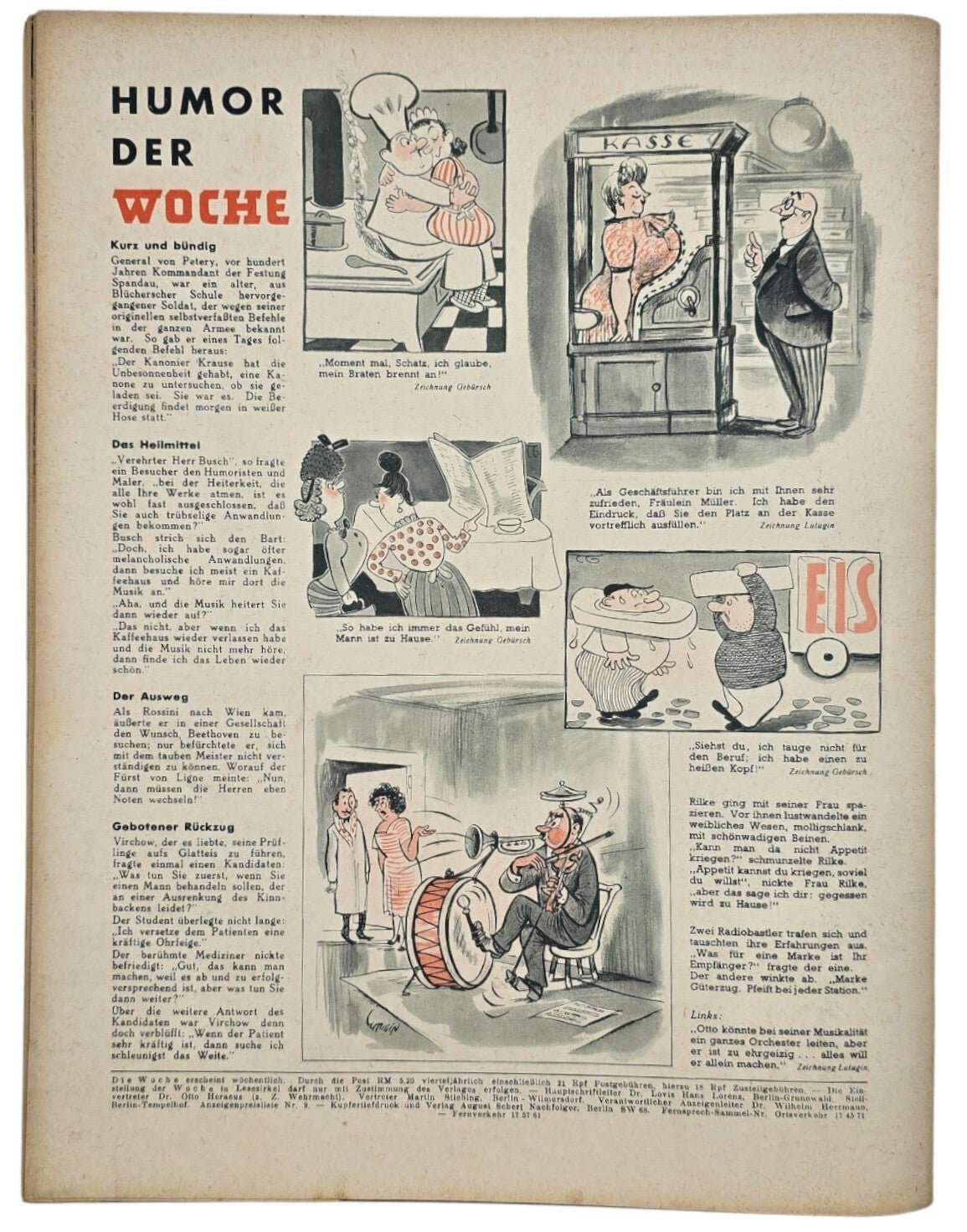 Original WW2 German Magazine - Die Woche No. 41, Fallschirmjäger (1943) — image 5