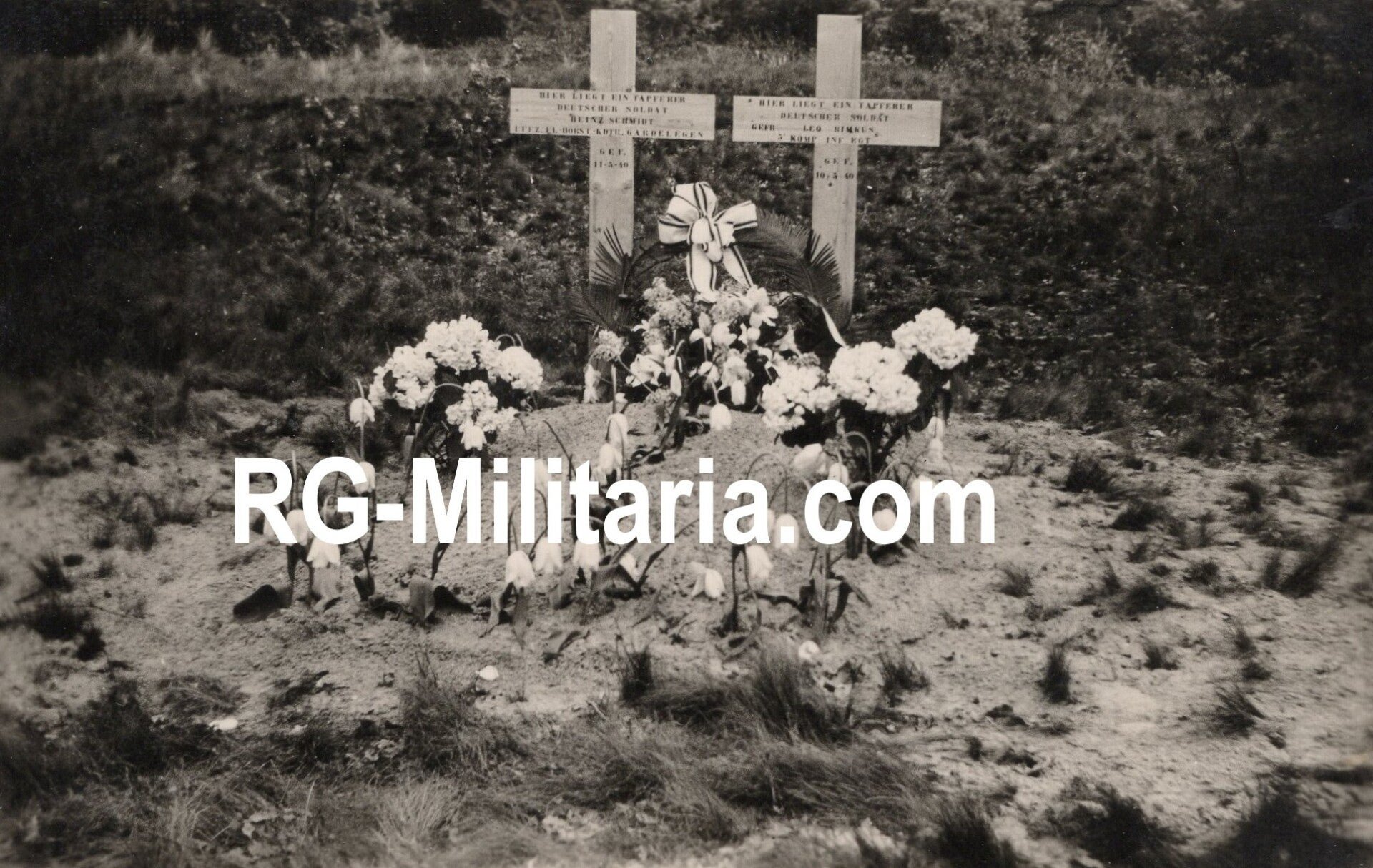 Original WW2 German Photo - KIA German pilot, 2./KGzbV 1, Wassenaar, Holland, May (1940) — image 3