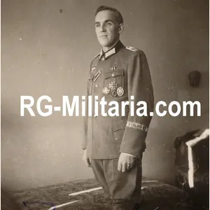 Original WW2 German Photo - Portrait of Berndt von Bock …