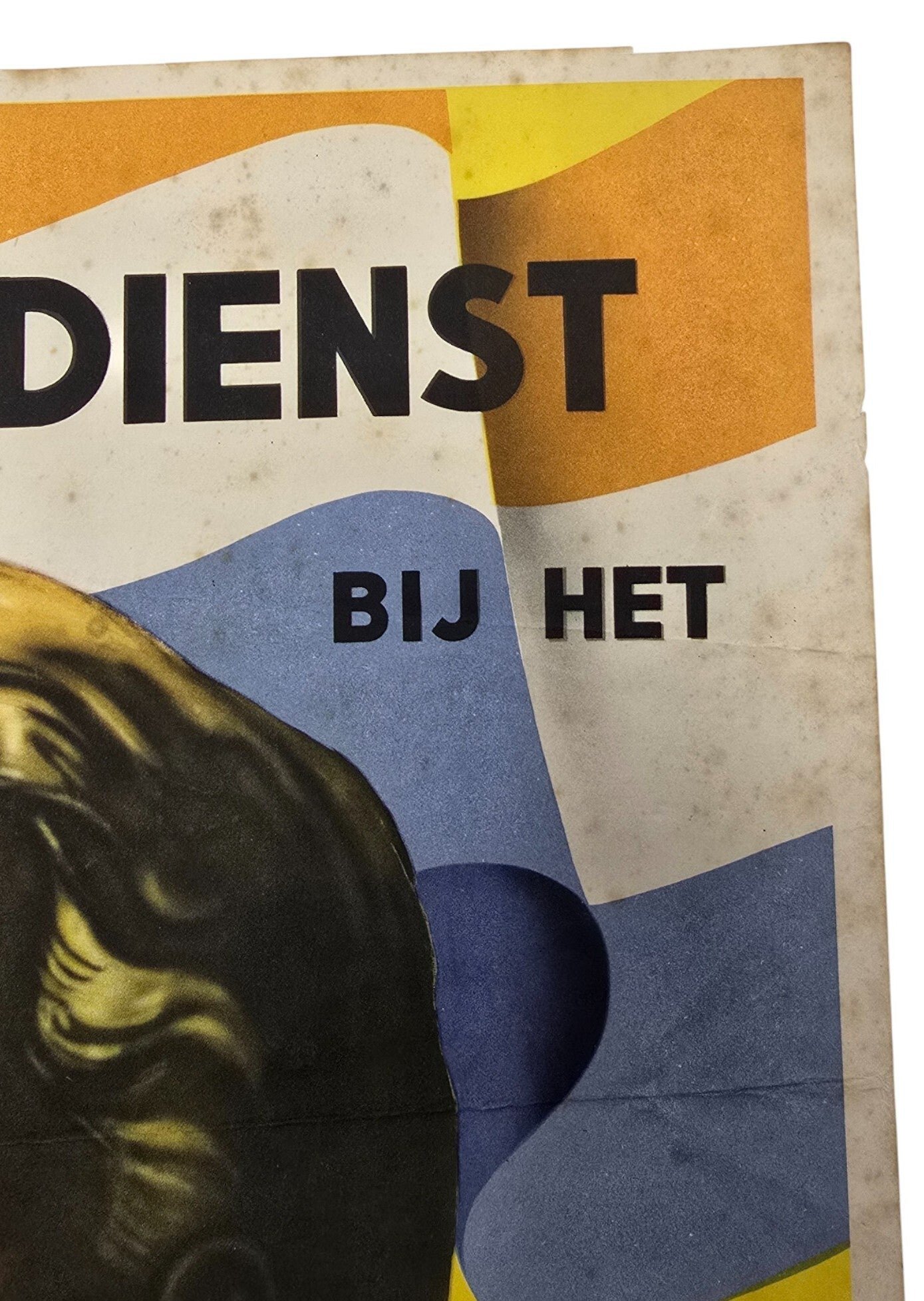 Original WW2 Dutch Waffen SS Poster - Neemt dienst bij het Vrijwilligers Legioen Nederland (1941) — image 9