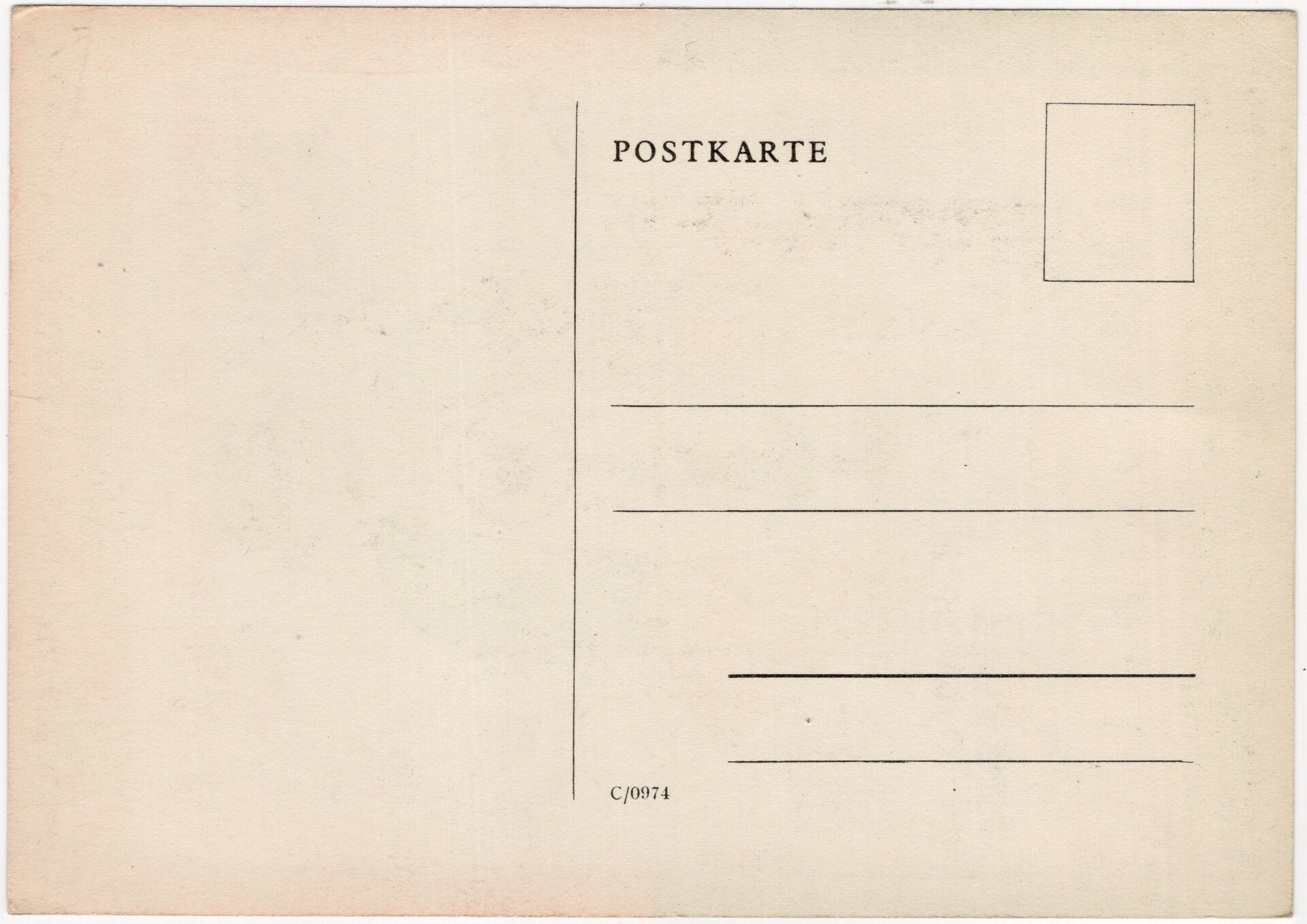 Original WW2 German Postcard - Churchill Propaganda Wirklichkeit — image 3