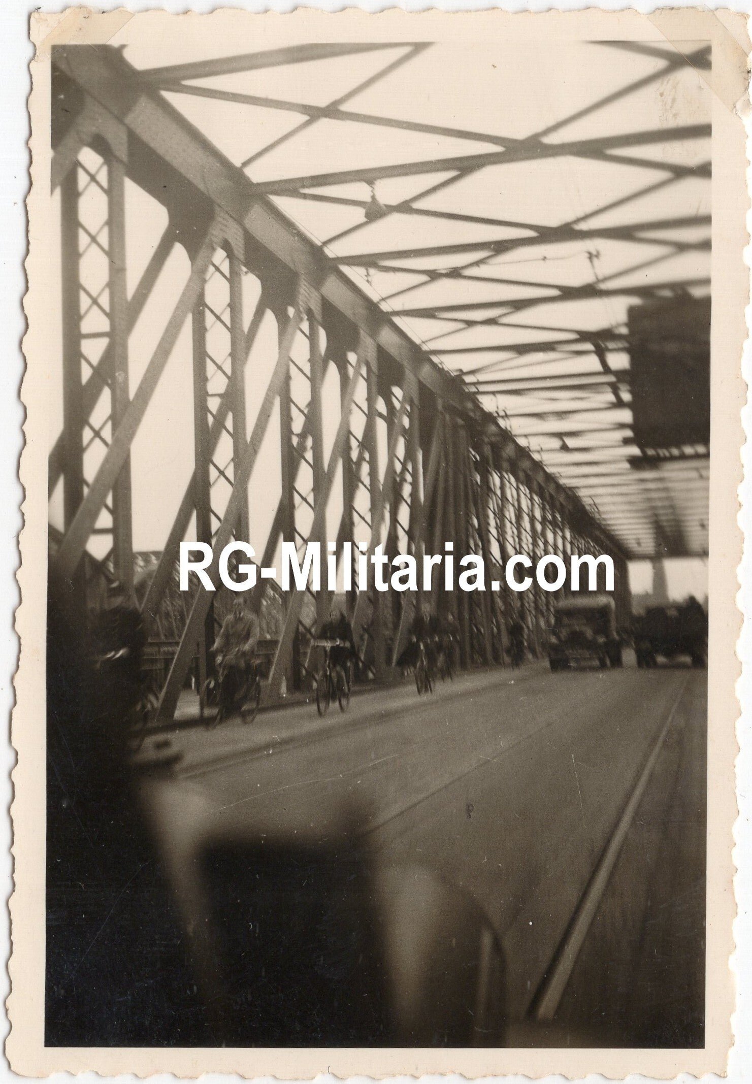 Original WW2 German Photo - Flak post above the Moerdijk brug, Rotterdam, Nederland (1940) — image 3