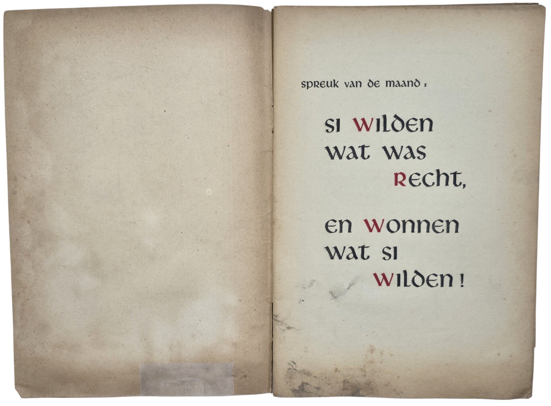 Original WW2 Flemish HJ Brochure - Führerdienst Hitler Jeugd Vlaanderen, December (1943) — image 2