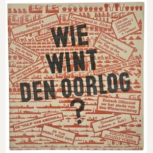 Originele Wo2 Nederlandse Collaboratie Brochure - Wie wint den Oorlog? …