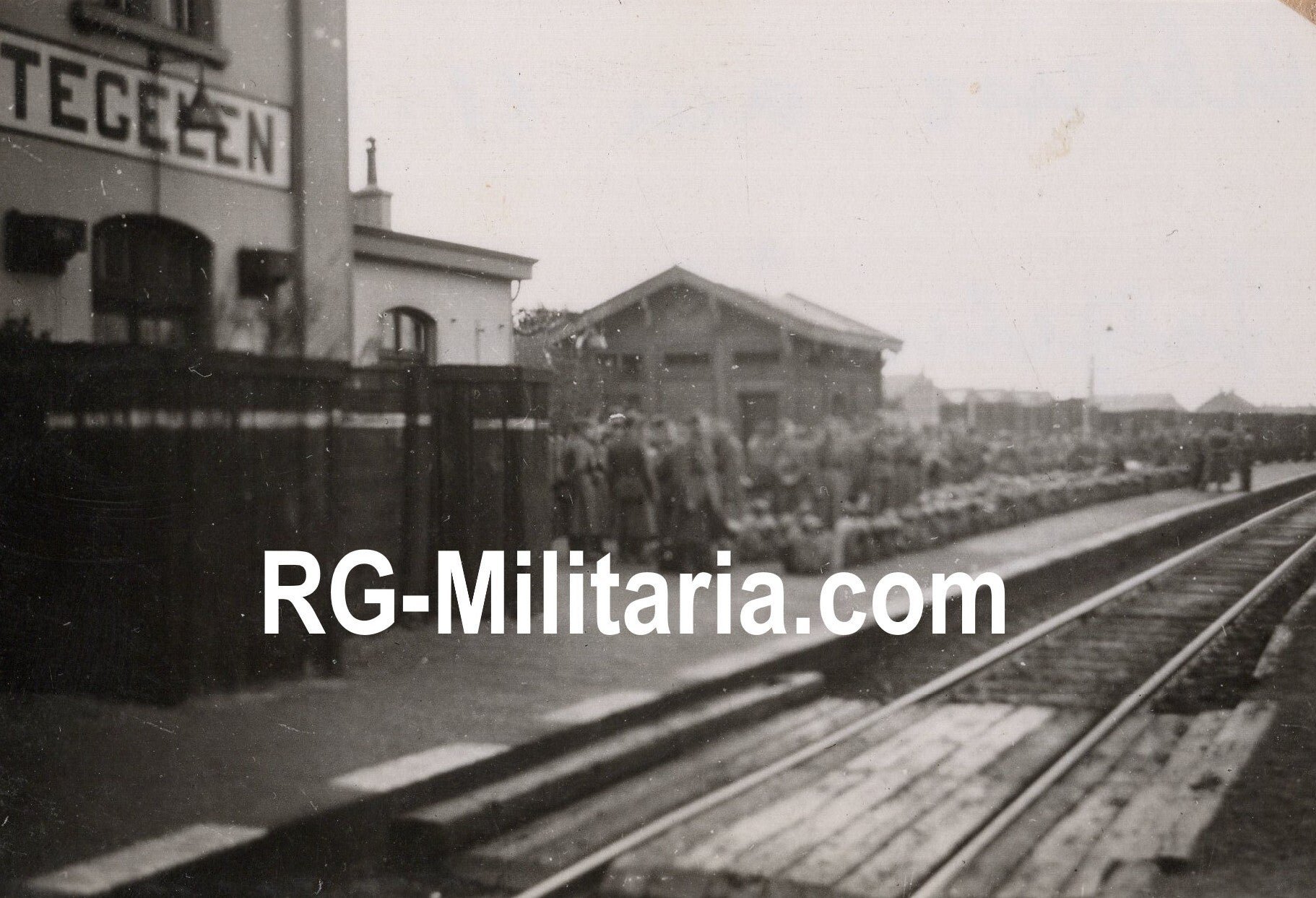 Original WW2 German Photo - Photo series Luftwaffe in Stely & Tegelen, Limburg, Holland — image 2