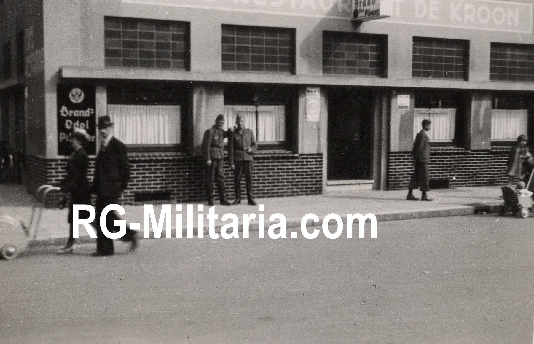 Original WW2 German Photo - Photo series Luftwaffe in Stely & Tegelen, Limburg, Holland — image 3
