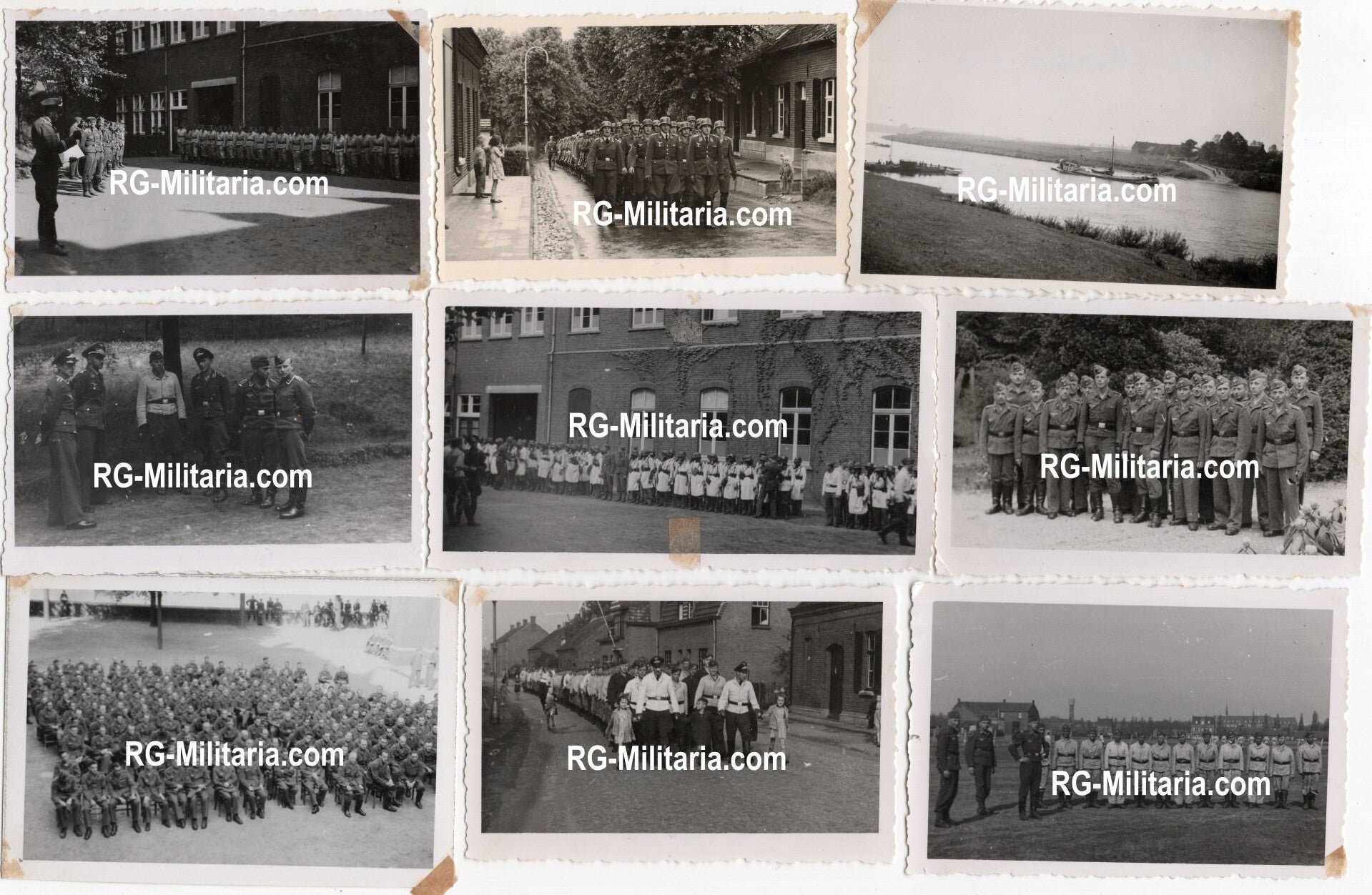Original WW2 German Photo - Photo series Luftwaffe in Stely & Tegelen, Limburg, Holland — image 5