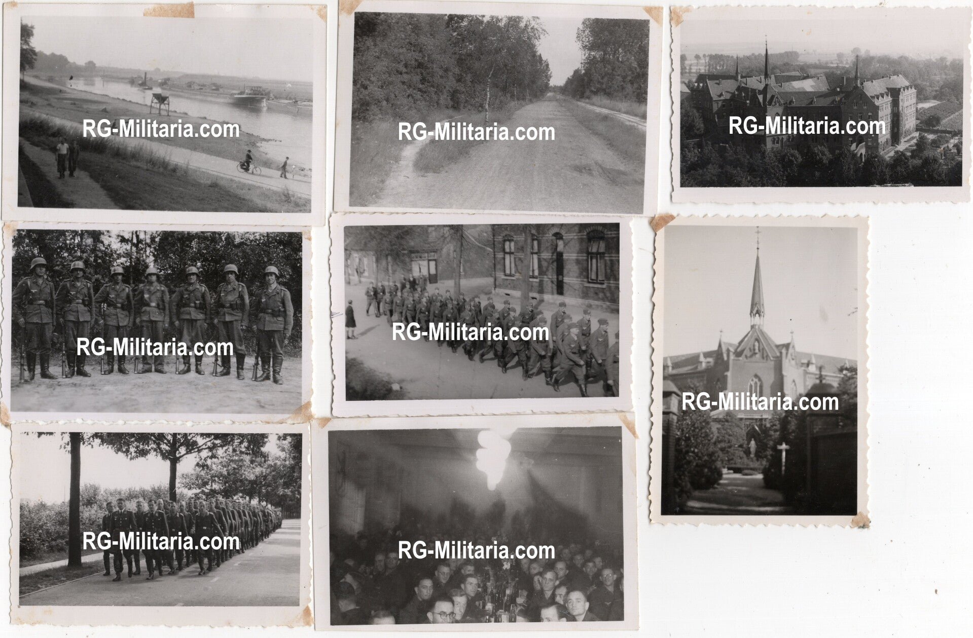 Original WW2 German Photo - Photo series Luftwaffe in Stely & Tegelen, Limburg, Holland — image 8