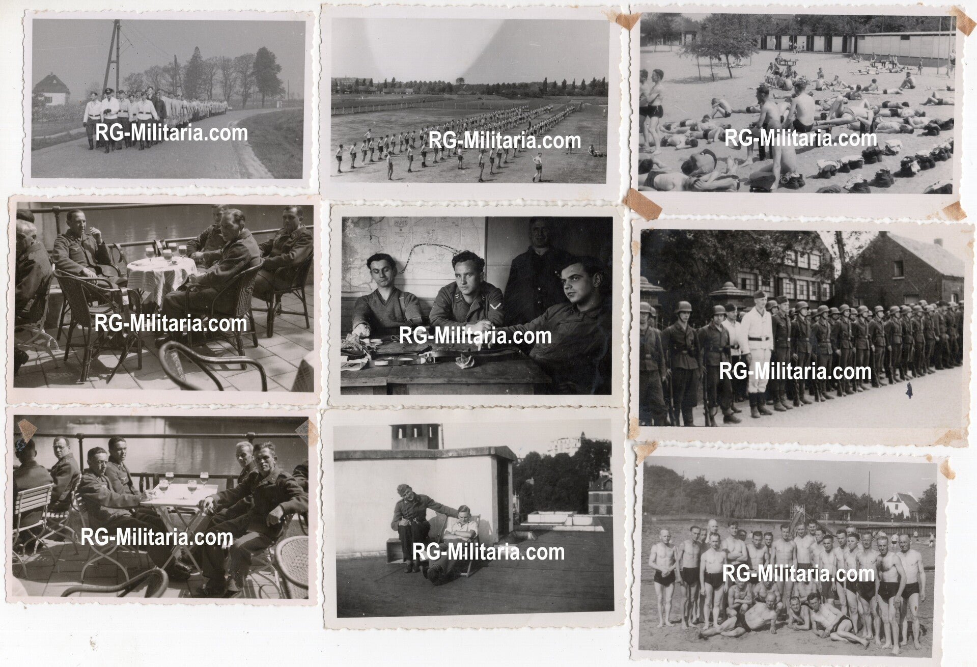Original WW2 German Photo - Photo series Luftwaffe in Stely & Tegelen, Limburg, Holland — image 9