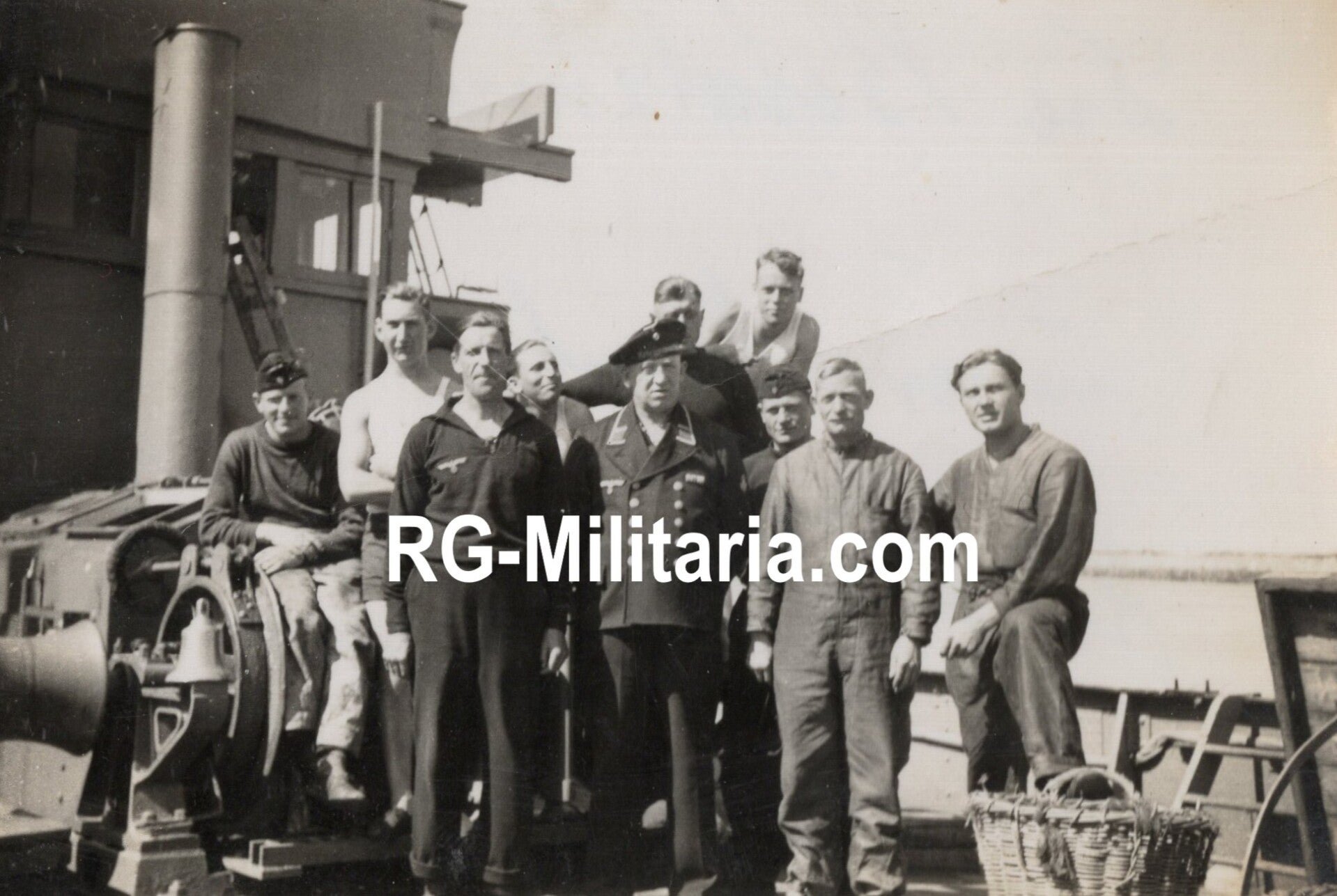 Original WW2 German Photo - Photo series Kriegsmarine in Den Helder, Amsterdam & IJmuiden, Holland — image 18