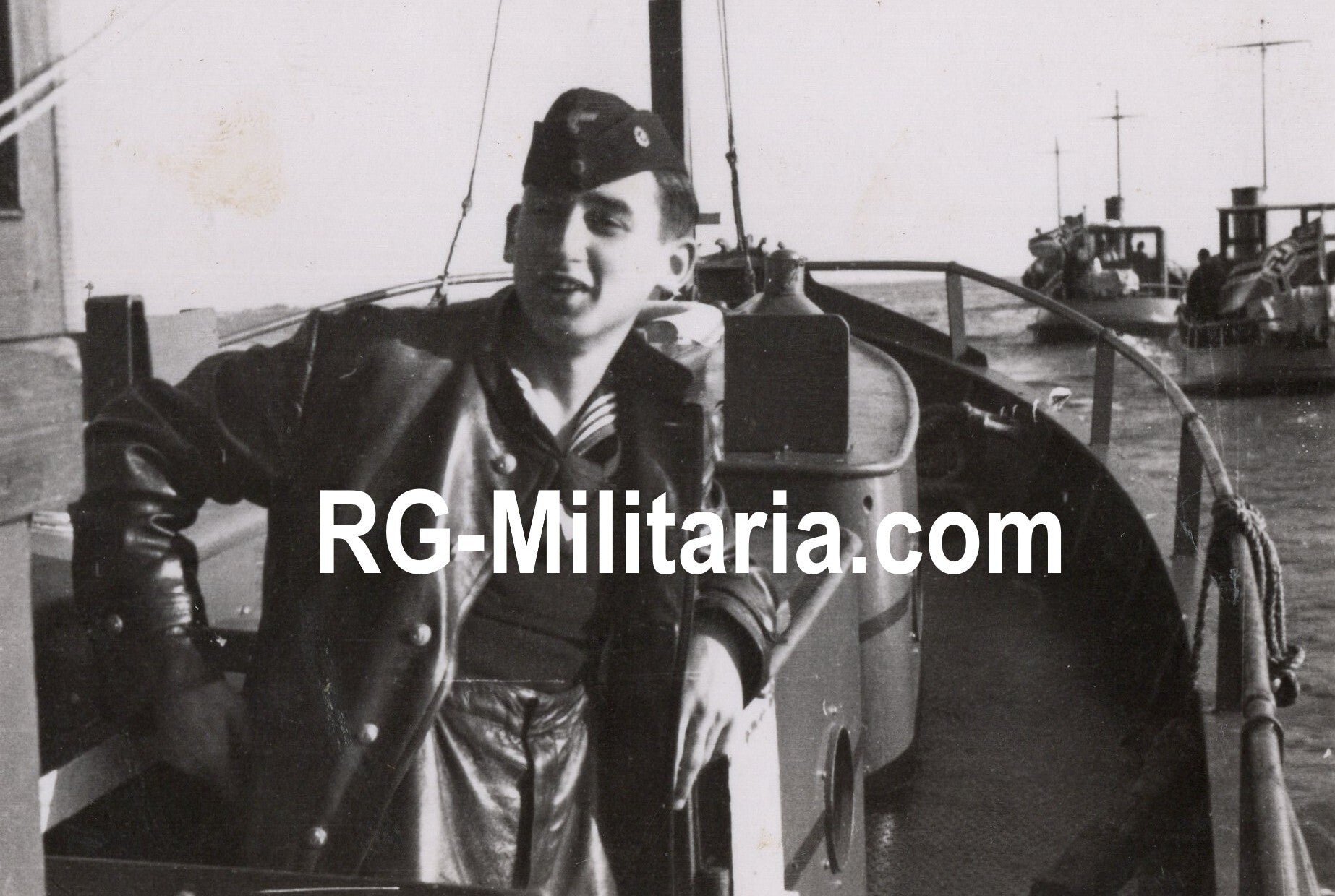 Original WW2 German Photo - Photo series Kriegsmarine in Den Helder, Amsterdam & IJmuiden, Holland — image 21