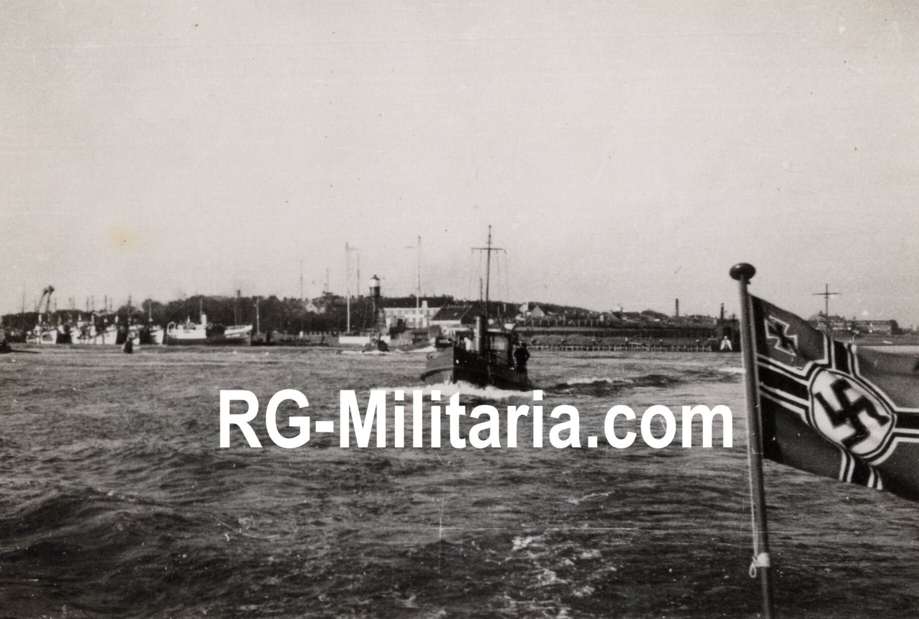Original WW2 German Photo - Photo series Kriegsmarine in Den Helder, Amsterdam & IJmuiden, Holland — image 9