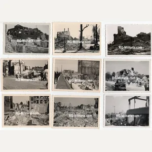 Original WW2 German Photo - Pictures of the ruïns of …