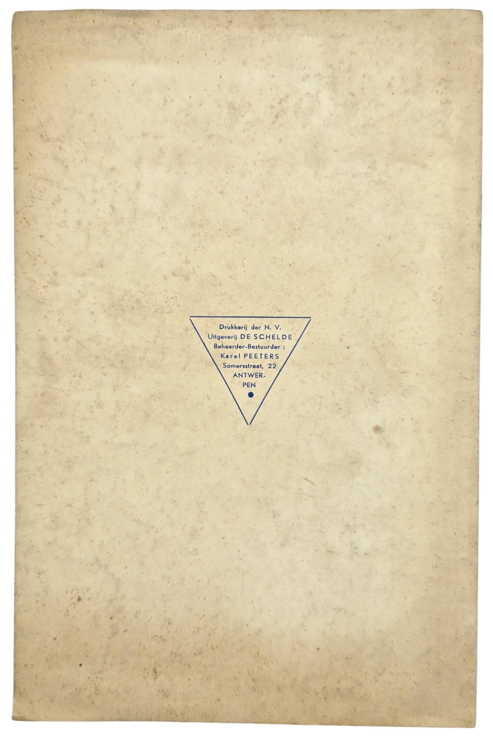 Original WW2 Flemish Collaboration VNV Brochure - VNV vergadering Dierentuin Antwerpen (1941) — image 5