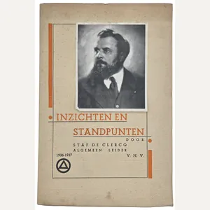 Original WW2 Flemish Collaboration VNV Brochure - Inzichten en Standpunten, …