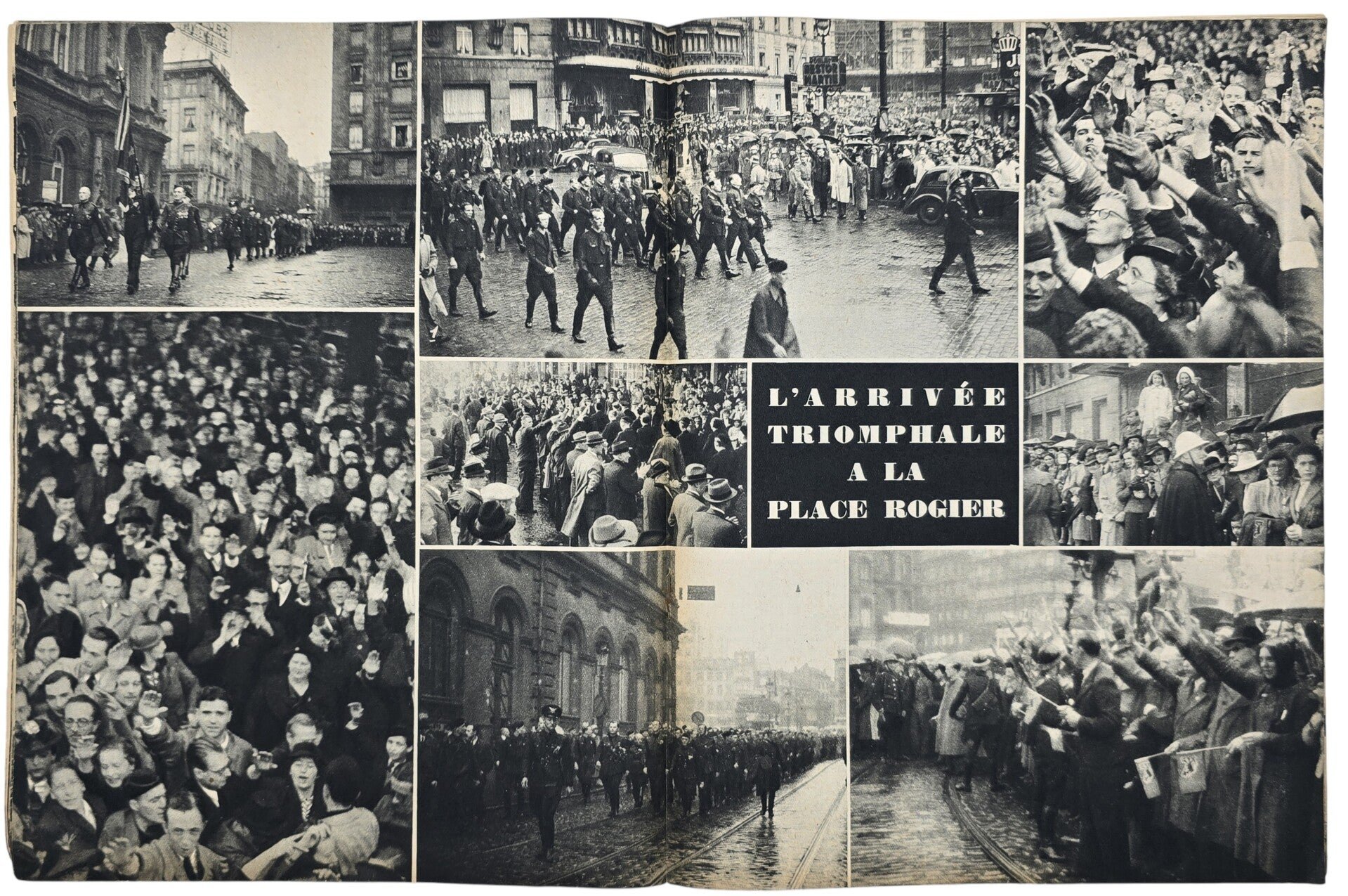 Original WW2 Walloon Collaboration Brochure - REX La Legion Wallonie, Leon Degrelle (1941) — image 6