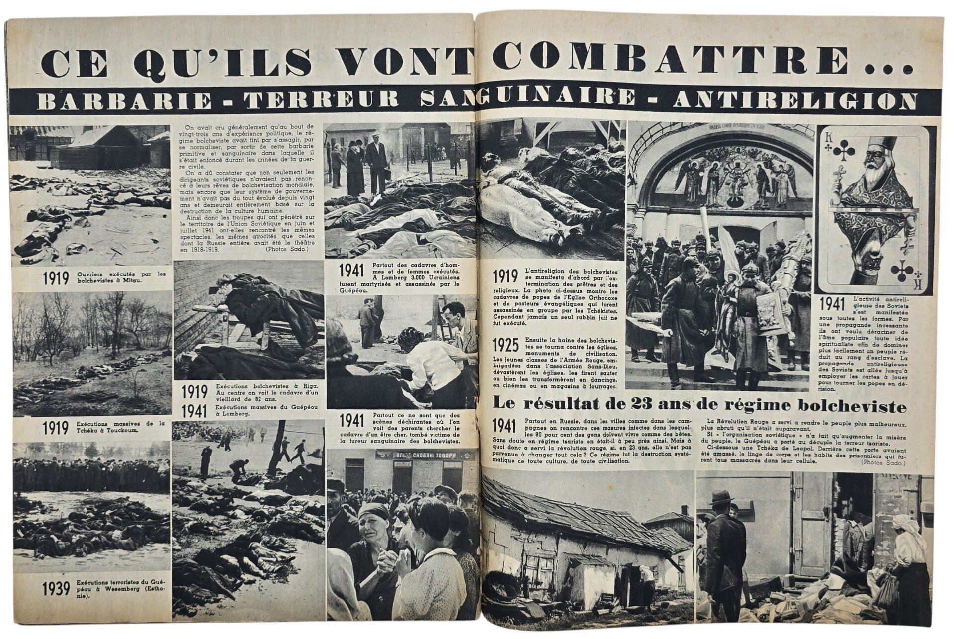 Original WW2 Walloon Collaboration Brochure - REX La Legion Wallonie, Leon Degrelle (1941) — image 8