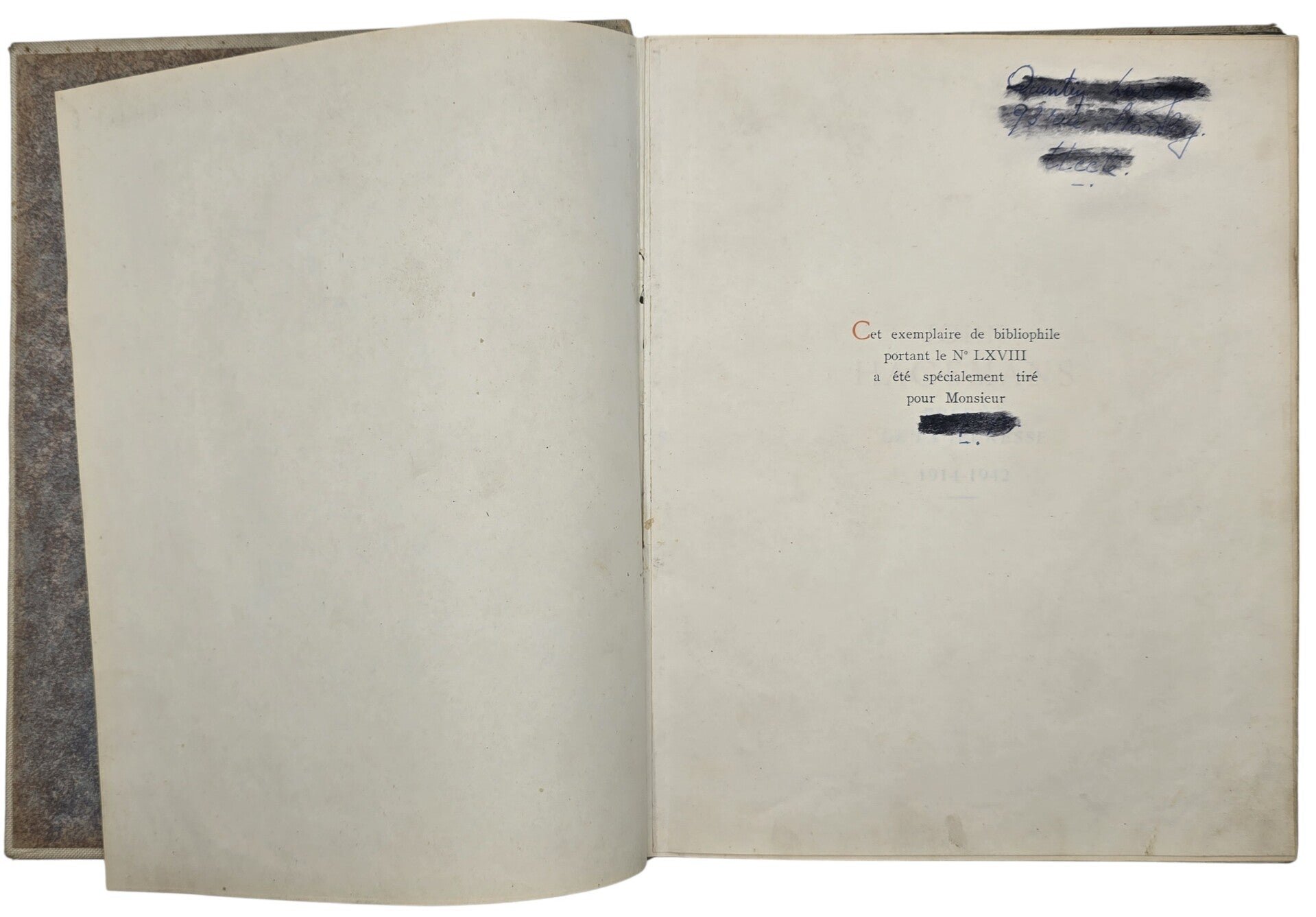 Original WW2 Walloon Collaboration Book - Rexist John Hagemans, Prévôt de la Jeunesse 1914-1942 (1943) — image 2